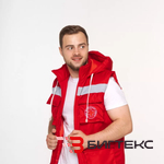 Жилет утеплённый унисекс, одежда  скорая помощь