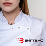 Халат медицинский на пуговицах
