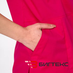 Костюм медицинский с брюками фуксия
