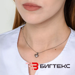 Костюм медицинский с прямыми брюками белый