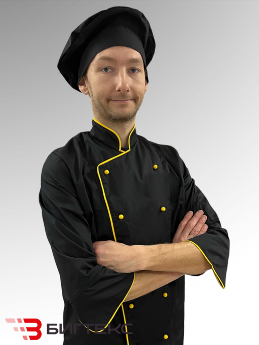Китель поварской, двубортный.