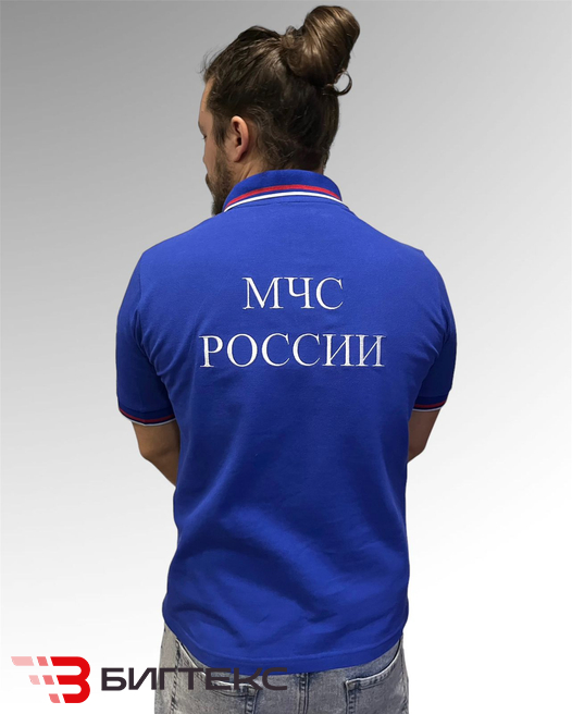 Рубашка-поло МЧС с коротким рукавом