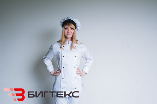 Китель поварской двубортный