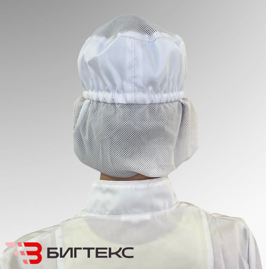Кепи с сеткой для волос